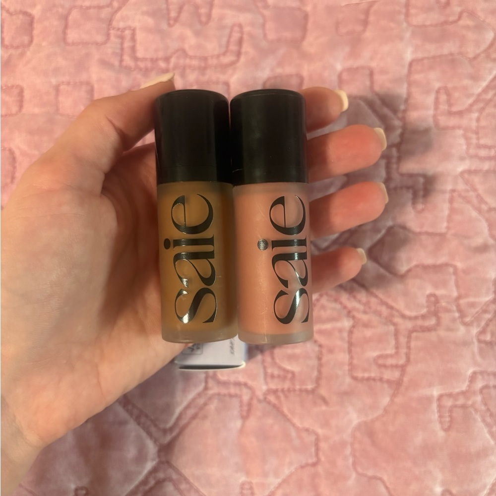 Brand new Saie blush/bronzer duo